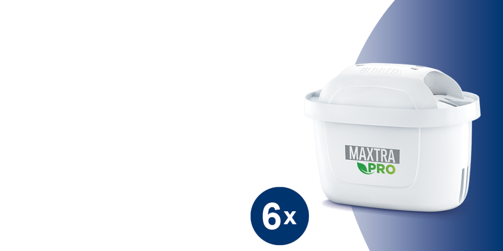 Brita Maxtra+ Hard Water Expert 4x Filtro acqua manuale Bianco